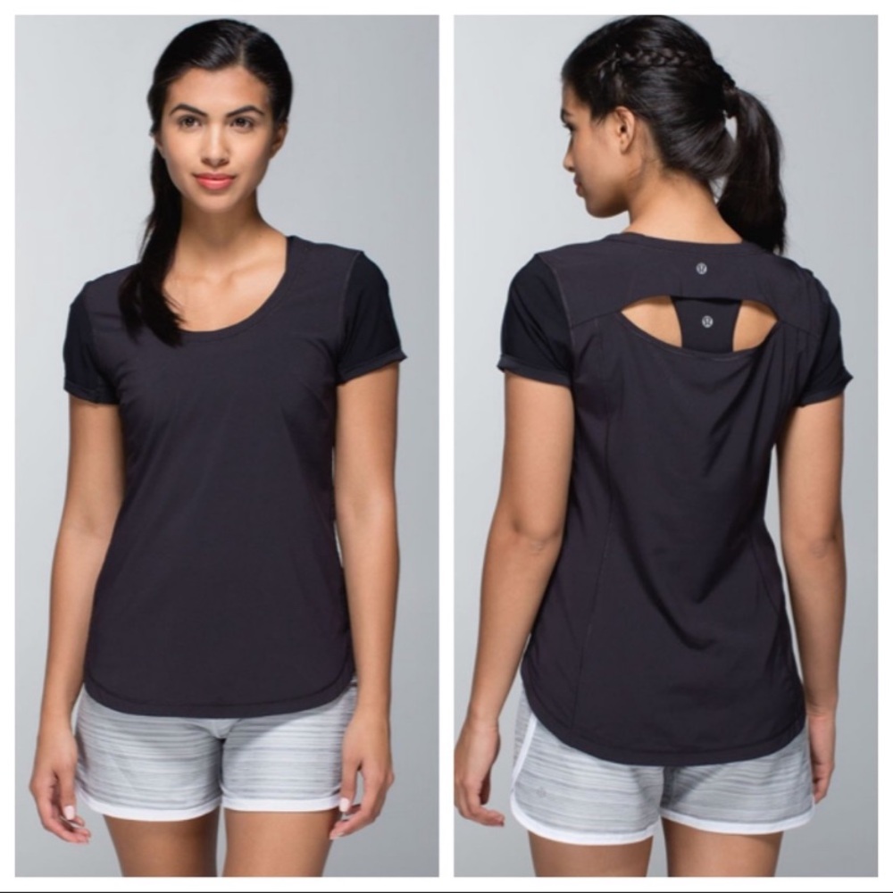 Lululemon Lightened Up Short Sleeve T-shirt Black